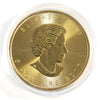 2017 Canada $5 Silver Maple Leaf Blue Coloured & Gold Plated (No Tax)