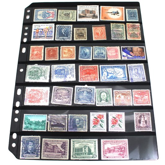 Lot of 84x El Salvador Stamps, Many Uncancelled, 84Pcs (Some have issues)