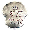 Monarch 3D Art Bar Evil Clown 2oz. .999 Fine Silver (No Tax) Lightly Toned