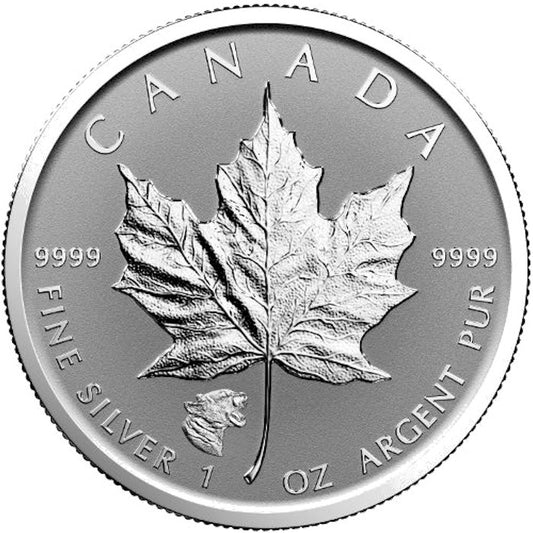 2017 Canada $5 Cougar Privy Reverse Proof Silver (No Tax) Lightly Toned