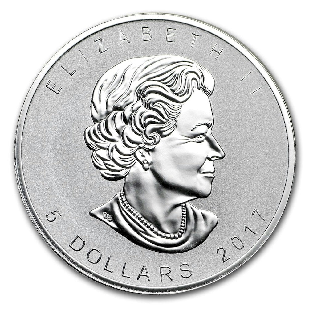 2017 Canada $5 Cougar Privy Reverse Proof Silver (No Tax) Lightly Toned