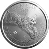 2017 Canada $5 Predator: Lynx 1oz Silver (No Tax) Lightly Toned/Hairline Scr
