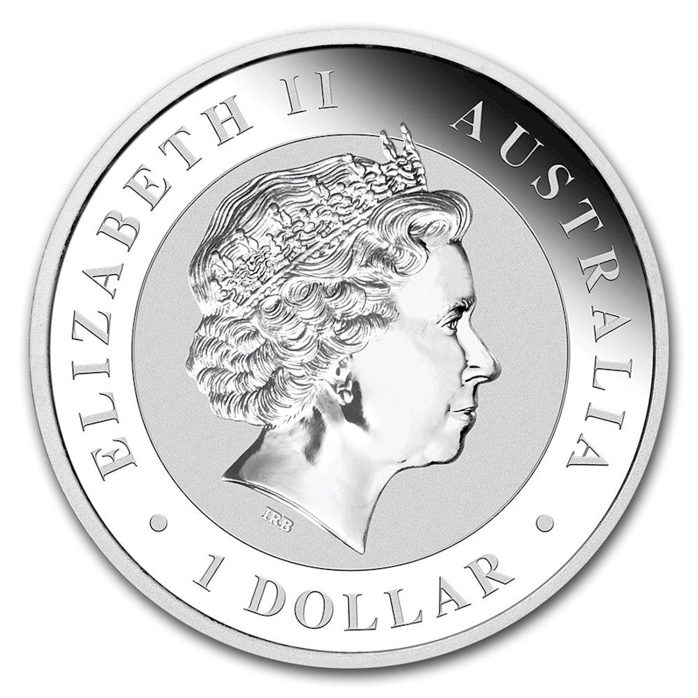 2018 Australia $1 Kookaburra 1oz. .9999 Silver (No Tax) - COIN ONLY