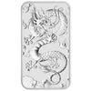 2019 Australia $1 Silver Dragon 1oz. .999 Silver Bar (No Tax)