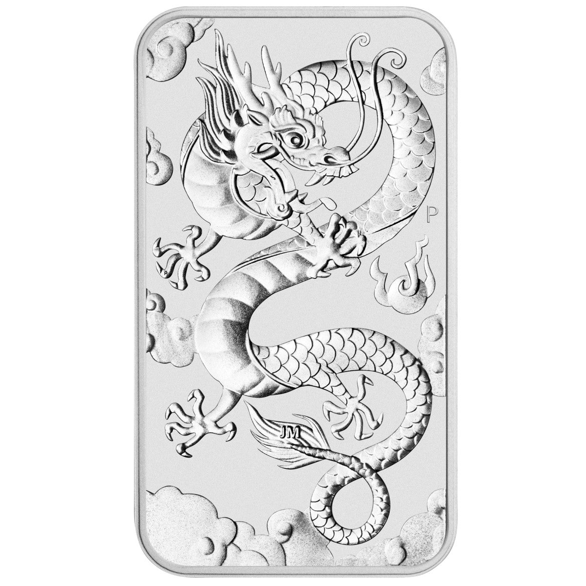 2019 Australia $1 Silver Dragon 1oz. .999 Silver Bar (No Tax)