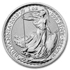 2019 GB 2-Pounds Britannia 1oz. .999 Fine Silver (No Tax) Light Toning/Mild Rubbing