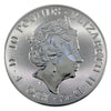 2018 Great Britain £10 Valiant 10oz .9999 Silver (No Tax) Capsule Scr/Scuffed