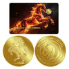 2026 Liberia $12 Year of the Horse 1/1000oz 24K .9999 Gold in Card (No Tax)