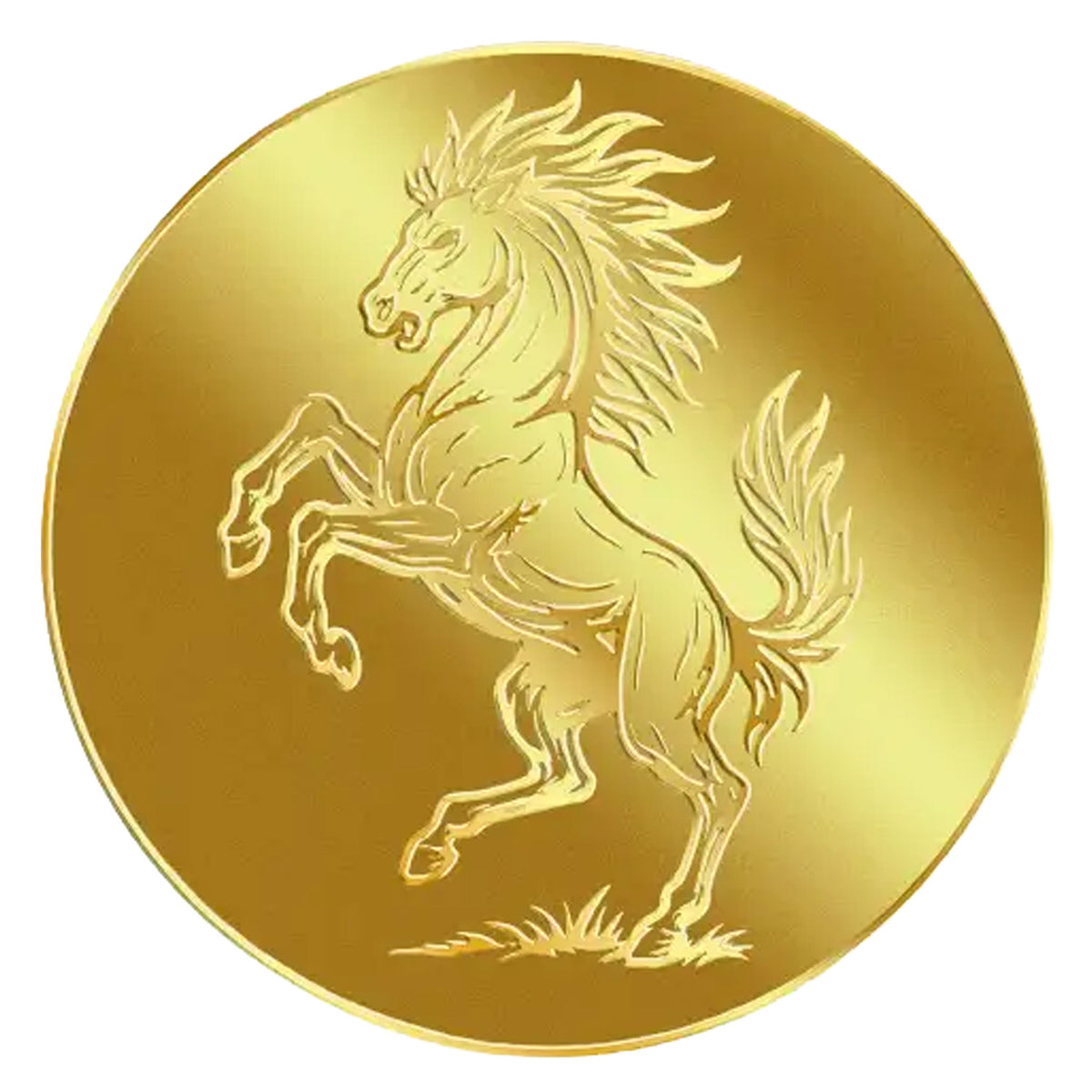 2026 Liberia $12 Year of the Horse 1/1000oz 24K .9999 Gold in Card (No Tax)