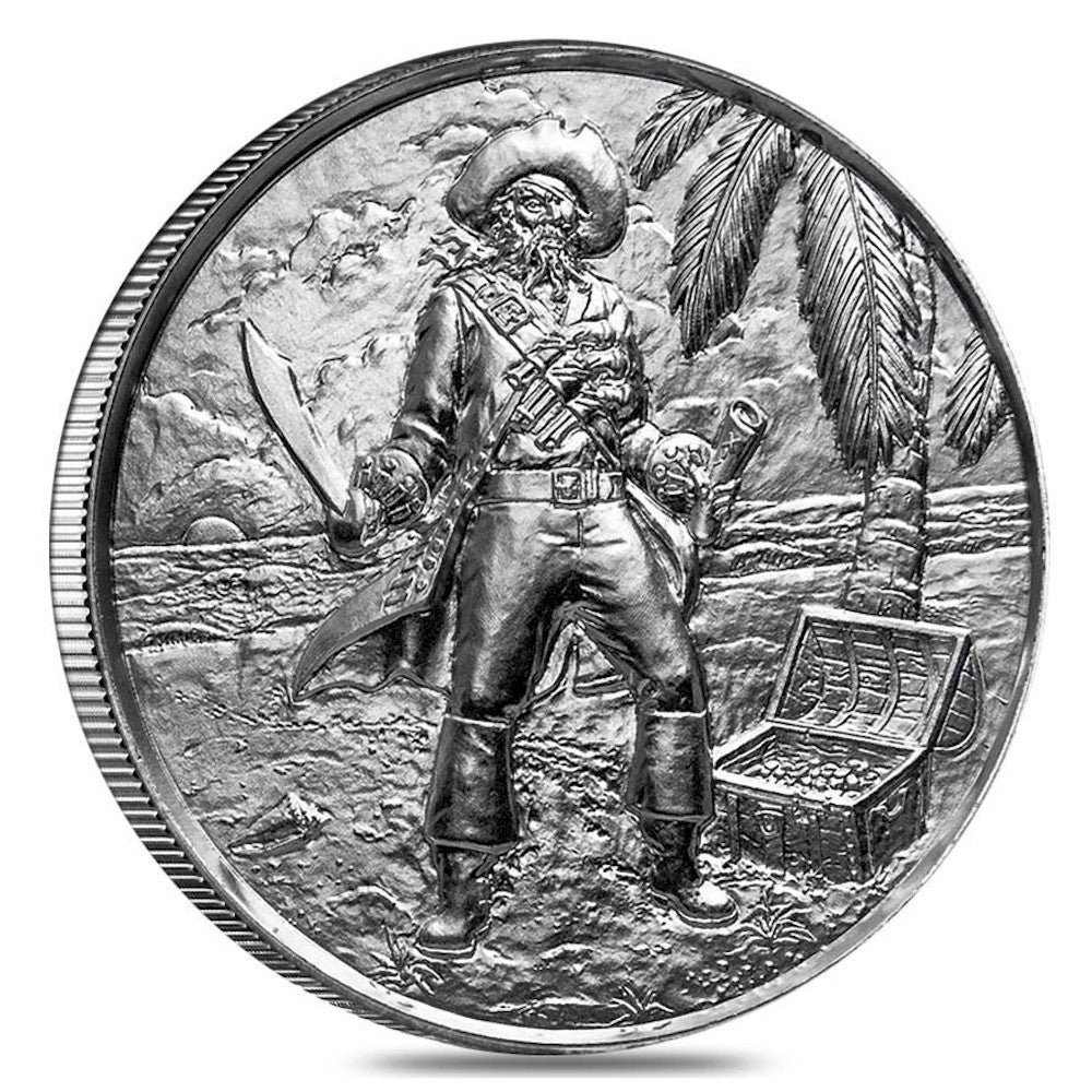 The Privateer Collection - The Captain 2oz. Ultra High Relief #3 (No Tax)