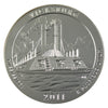2011 P USA Vicksburg, MS, 25ct 5oz Fine Silver Coin in Box (No Tax) Minor Impairments