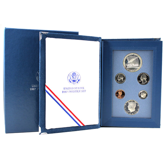 1987 S USA Prestige Proof Set: Constitution 200th Anniversary (Light Wear)