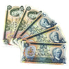 Lot of 3x 1979 Canada $5 & 2x 1979 $20, Average Condition, 5Pcs