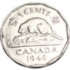 1948 Canada 5-Cent Roll of 40pcs in Average Condition (semi key date)