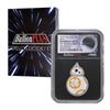 2025 $1 BB-8/Starkiller Base Silver NGC PF 70/70 (No Tax)