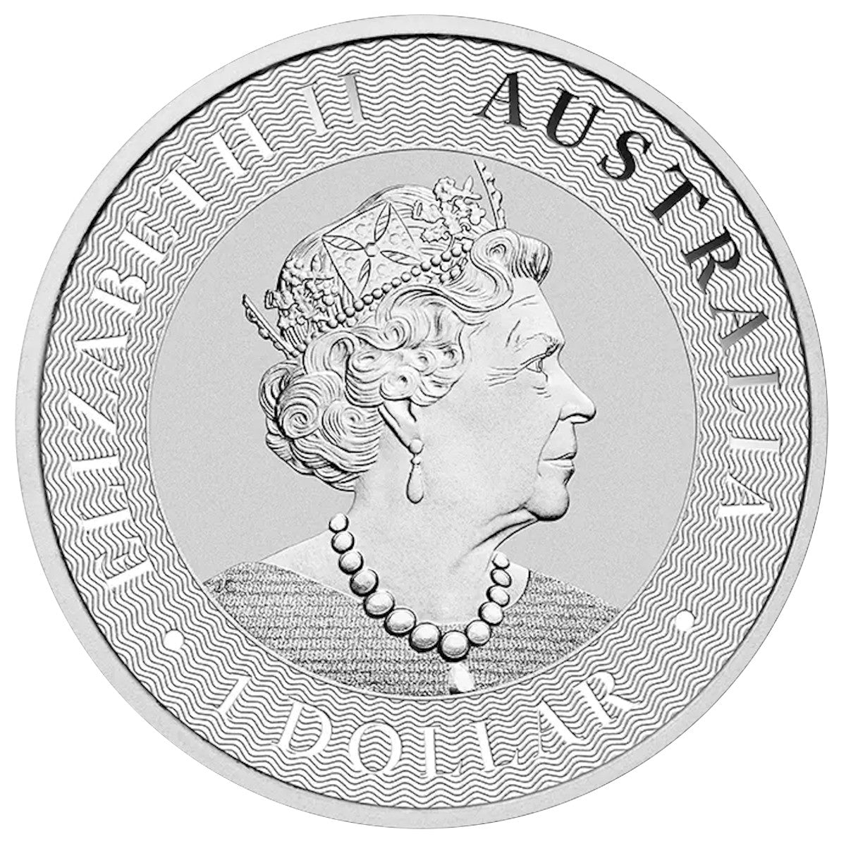 2020 Australia $1 Kangaroo 1oz. .999 Silver (No Tax) May be Lightly Toned
