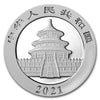 2021 10Y China Panda 30g .999 Silver (No Tax) Capsule Scratched