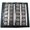 Full Set of 1999-2000 Canada Millennium 25-Cents Sets, 24Pcs in Folder