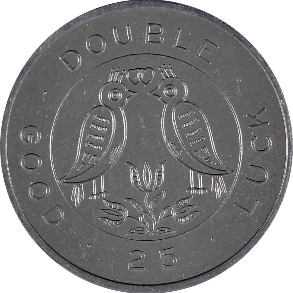 1969 Kitchener-Waterloo Oktoberfest Heritage Festival Good Luck Medallion