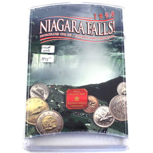 1998 Canada Niagara Falls! Uncirculated Coin Set - Custom Issue