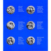 Set of 12x Shell Explorers of Canada Medallions, 12Pcs in Album