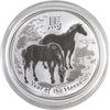 2014 Australia $1 Year of the Horse 1oz .999 Silver (No Tax) - Capsule Scratched
