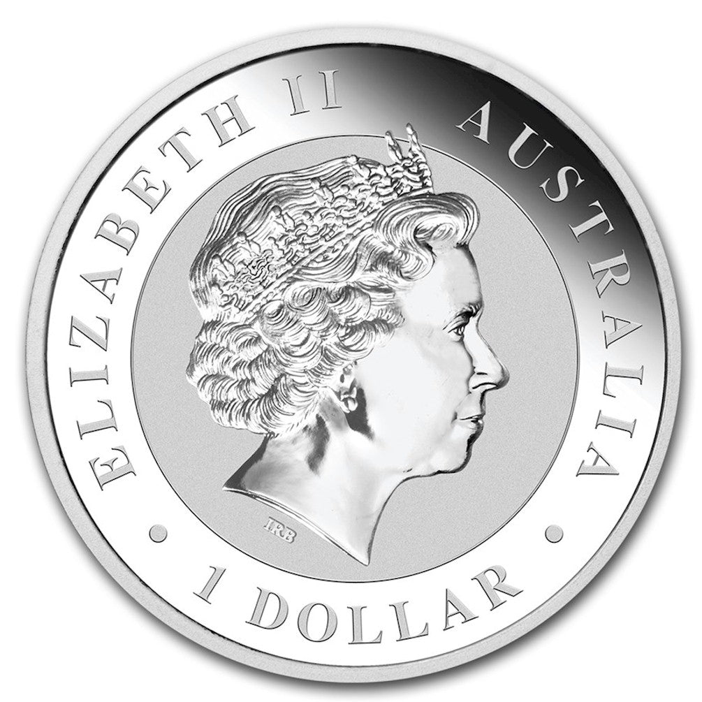 2017 Australia $1 Kookaburra 1oz .999 Fine Silver (No Tax) Flaws