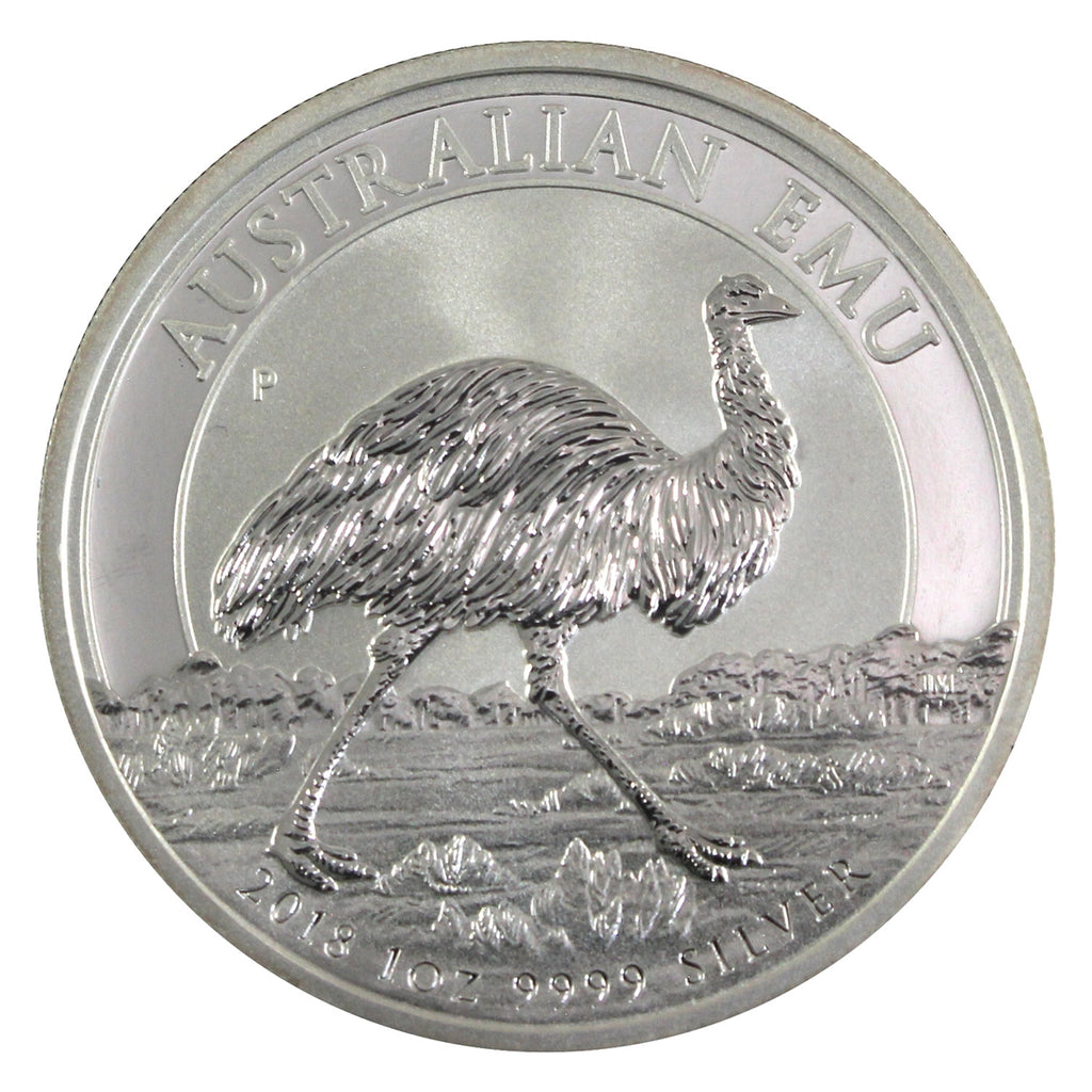 2018 Australian Emu $1 1oz .999 Fine Silver (No Tax)