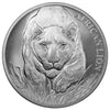 2017 Republic of Chad 5000 Francs CFA African Lion 1oz. .999 Fine Silver (No Tax)