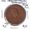 1926 USA Sesquicentennial International Exposition in Philadelphia Medallion