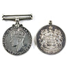 Pair of Commonwealth WWII Medals - War Medal & CVSM, 2PCS (Impaired)