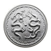 2018 Niue $2 Double Dragon 1oz. .999 Fine Silver (No Tax) Light Toning