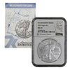 2023 $1 Eagle NGC Cert. MS70 in Invention Series: Microwave Popcorn Holder (No Tax)