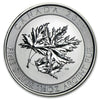 2015 Canada $8 Superleaf Maple 1.5oz. .999 Silver (No Tax) Light Toning/Hairline Scr