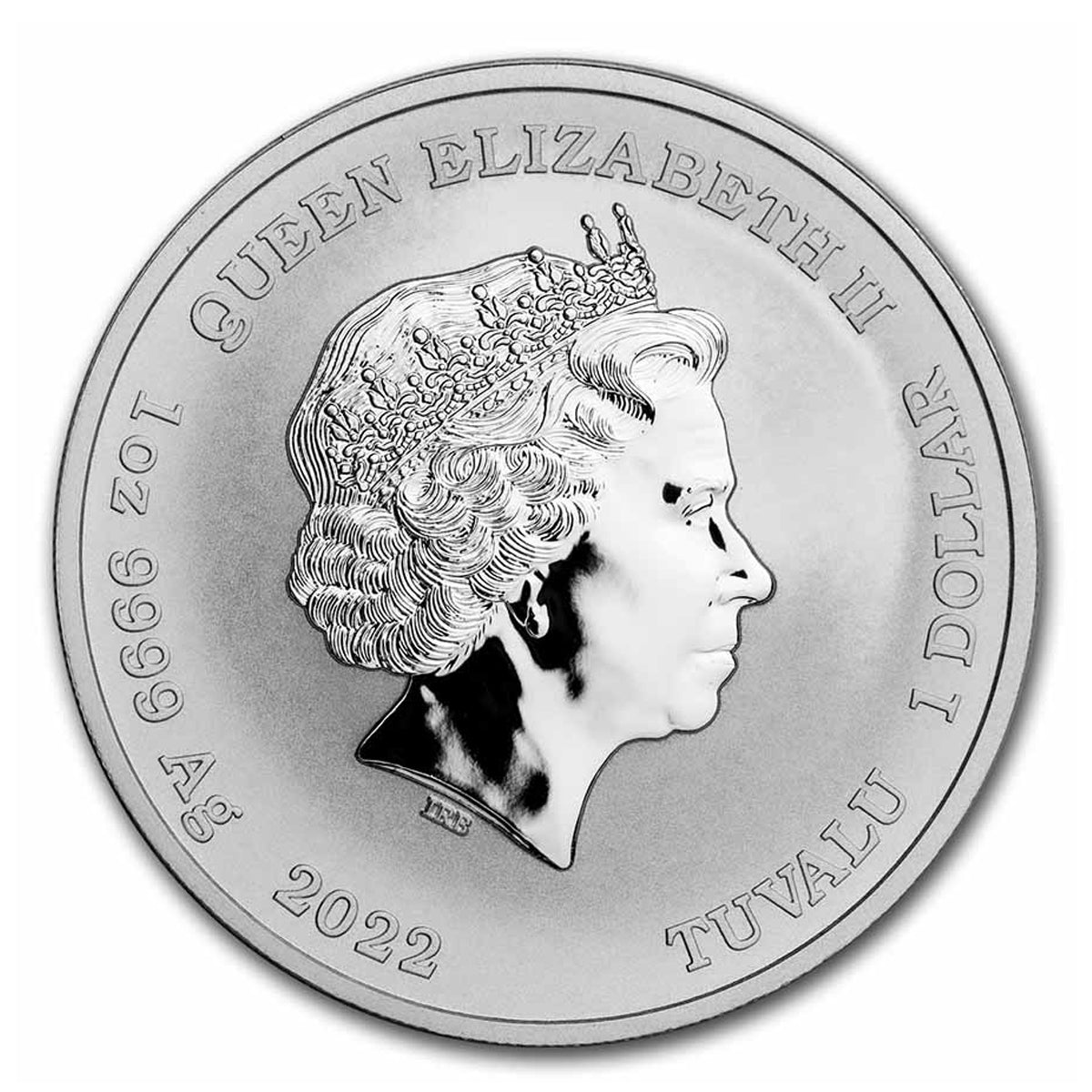 2022 Tuvalu $1 Street Fighter: Ryu 1oz. .9999 Silver Coin (No Tax)