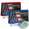 2015 USA Uncirculated Coin Set, P&D Mints (Some wear on folders)