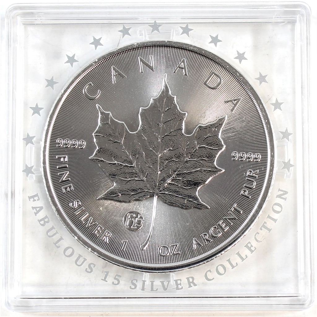 2018 Canada $5 .9999 Silver Maple Leaf 1oz with F15 Privy (No Tax)