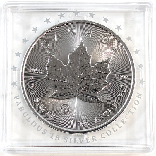 2018 Canada $5 .9999 Silver Maple Leaf 1oz with F15 Privy (No Tax)