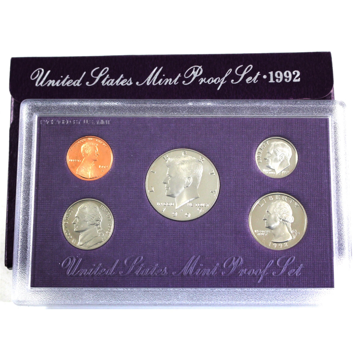 1992 S USA Proof Set in Original Packaging (Minor issues)