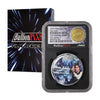 2025 Han Solo/Starkiller Base Silver & Gold NGC PF 70/70 (No Tax)