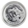 2012 Australia $8 Lunar Year of the Dragon 5oz .999 Silver (No Tax) Capsule Scr