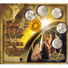 ReelCoinz LotR: The Fellowship of the Ring 5-medallion & Sticker Booklet Set from RCM