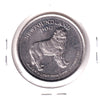 1981 Corner Brook, NL, Silver Jubilee Trade Dollar Token: Newfoundland Dog