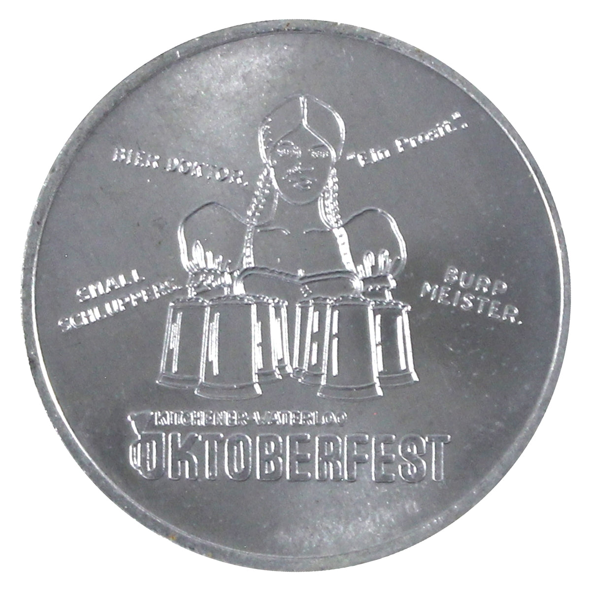 1970 K-W Oktoberfest Medallion: Fabulous Beer Festival