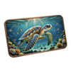 Giant Sea Turtle Coloured 5oz .999 Copper Art Bar