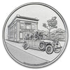 Public Enemy #1 Series: John Dillinger 2oz Silver (No Tax) Mild rubbing/Minor Ding