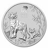 2022 Australia $2 Year of the Tiger 2oz. .9999 Silver (No Tax) Flaws