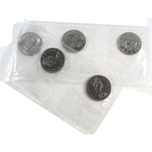 Strip of 5x 1969 Canada Dollars Proof Like (Sealed by Mint)