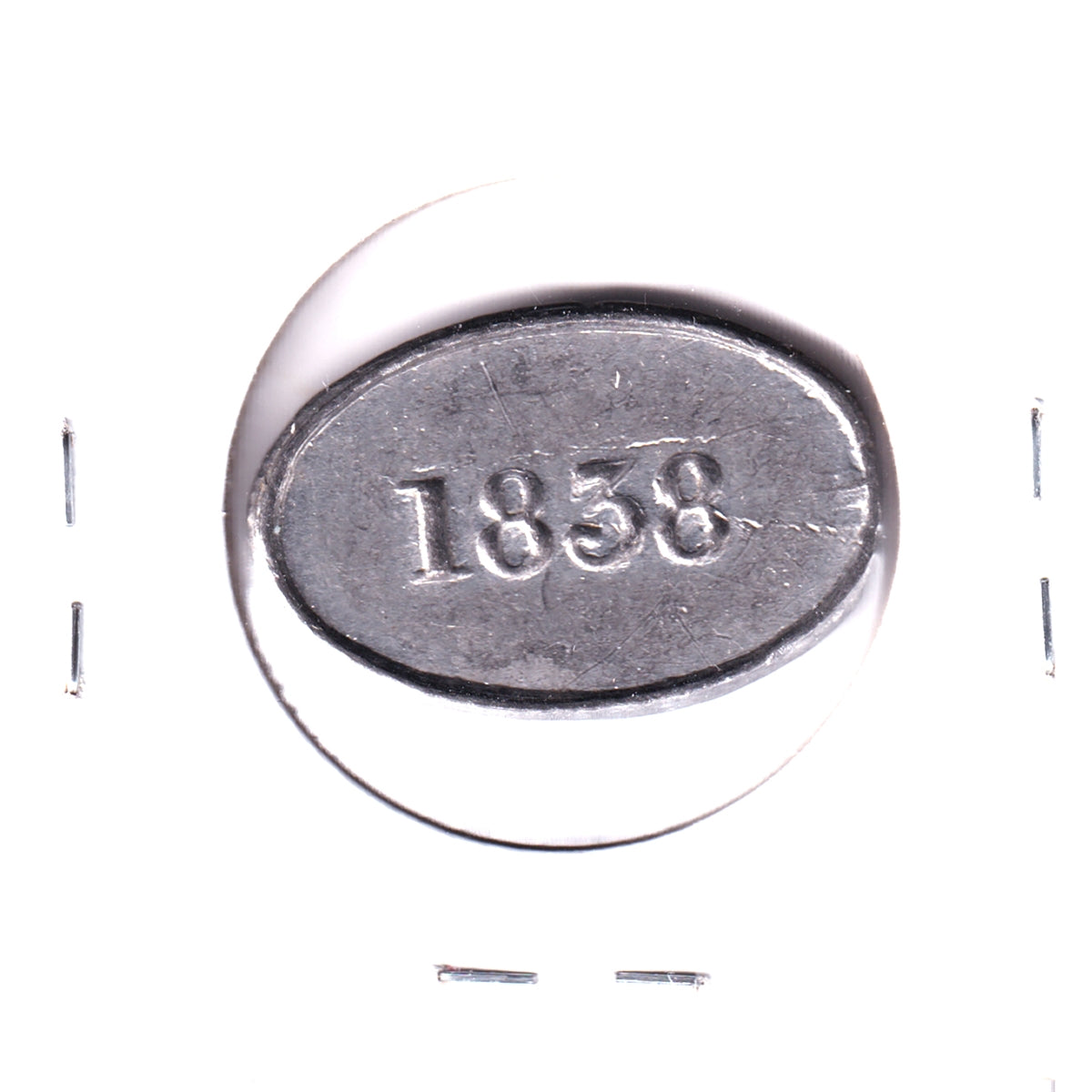 1838 Monzie, Perthshire, Scotland, Communion Token