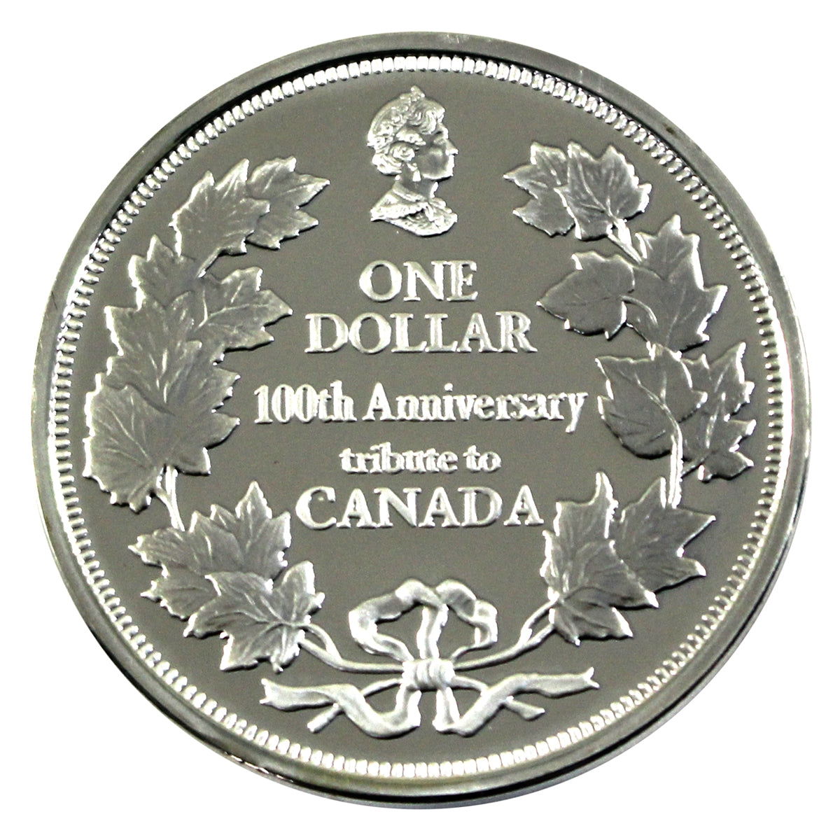 Cook Islands 2006 $1 Tribute to Canada's 1911 Dollar, Silver Plated